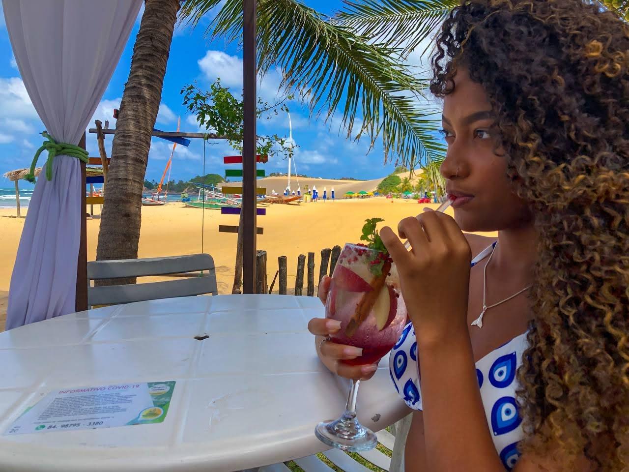Pousada Genipabu Praia Extremoz Bagian luar foto